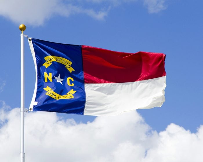 Kuzey Karolina Bayrağı