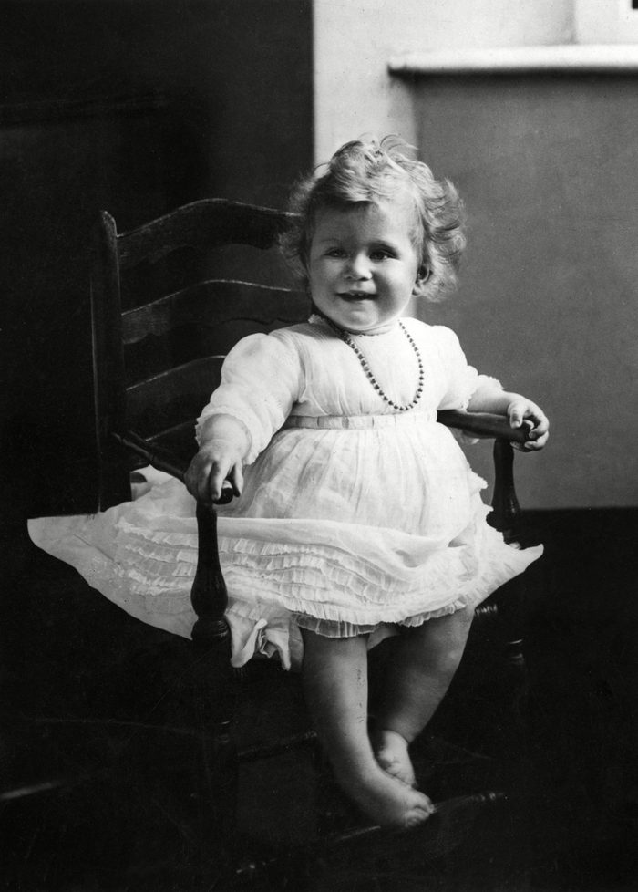 Princess Elizabeth of York Sits in A High Chair - 1 Jun 1927