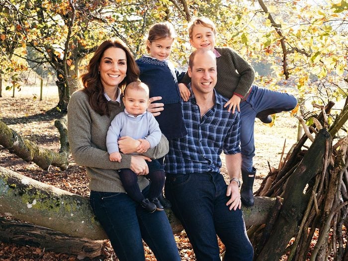 Prince William and Catherine Duchess of Cambridge family Christmas card, Anmer Hall, Norfolk, UK - 14 Dec 2018