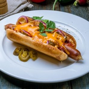 hot dog Mexican with jalapeno