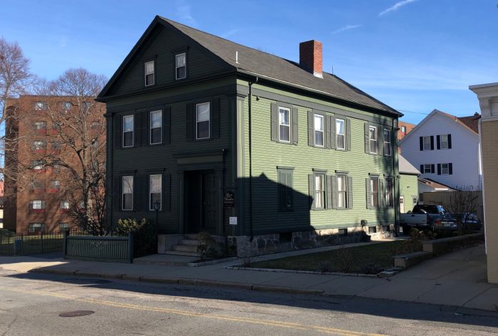 Lizzie Borden’s house in Fall River, MA