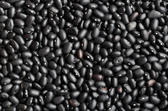 the texture of black beans