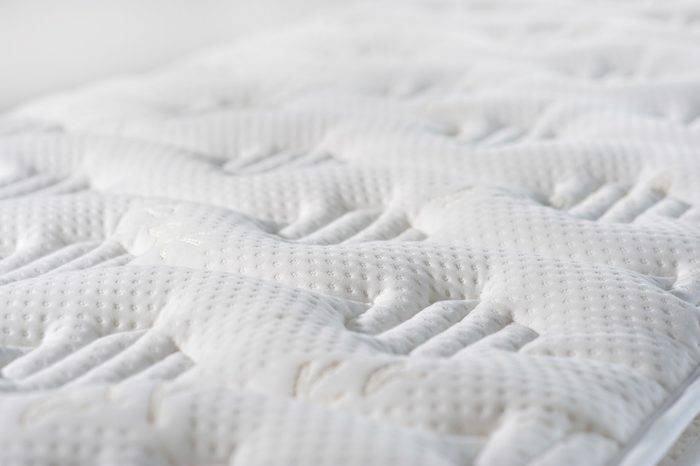 mattress texture tissue jacquard on a white background