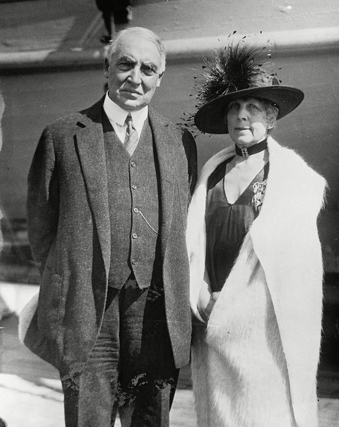 Various 1923, No Location - President Warren G. And Mrs. Florence Harding