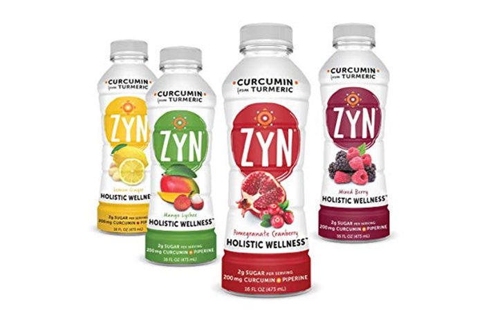 ZYN - Holistic Wellness Health Drink CURCUMIN + PIPERINE 12 pack (Variety Pack) 