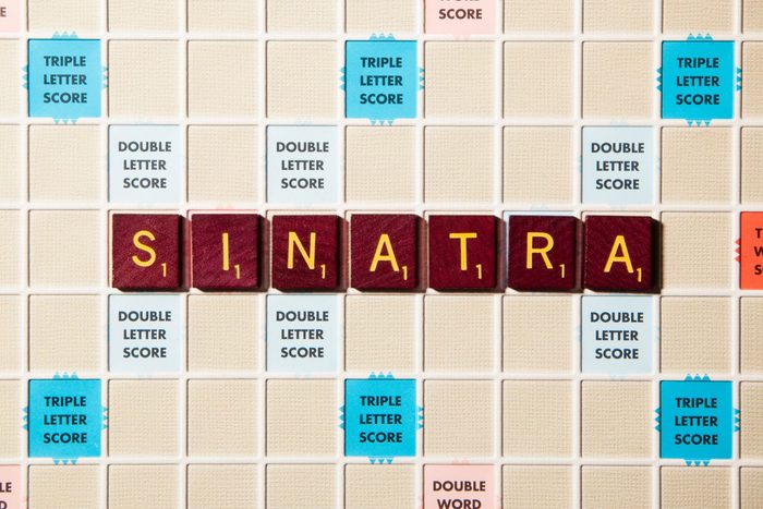 sinatra scrabble letters