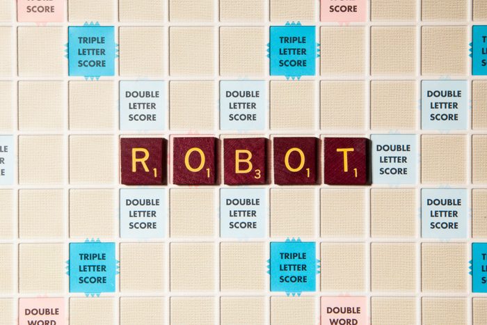 scrabble robot letters