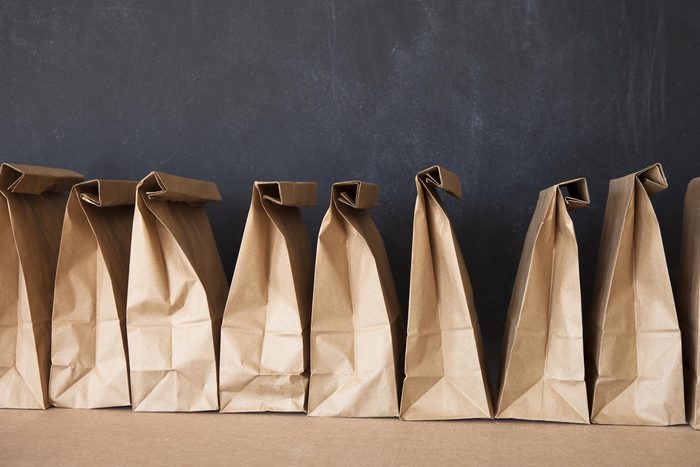 brown paper bags lunch
