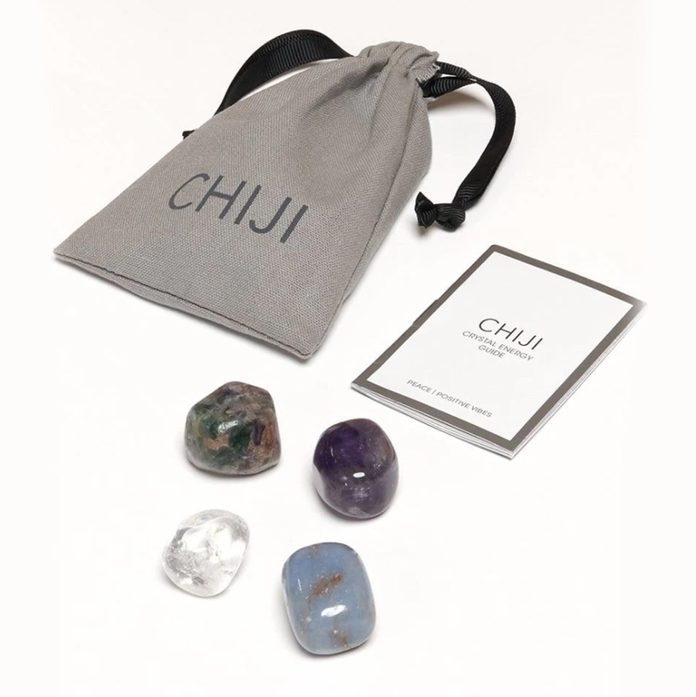 Chiji Peace + Positive Vibes Crystal Set