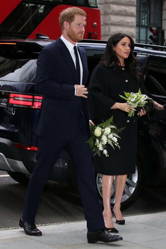 Prince Harry and Meghan Duchess of Sussex visit to New Zealand House, London, UK - 19 Mar 2019