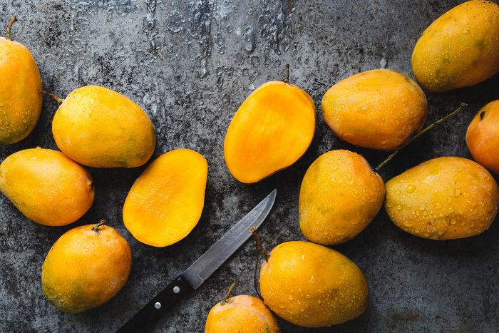 Fresh ripe mangoes