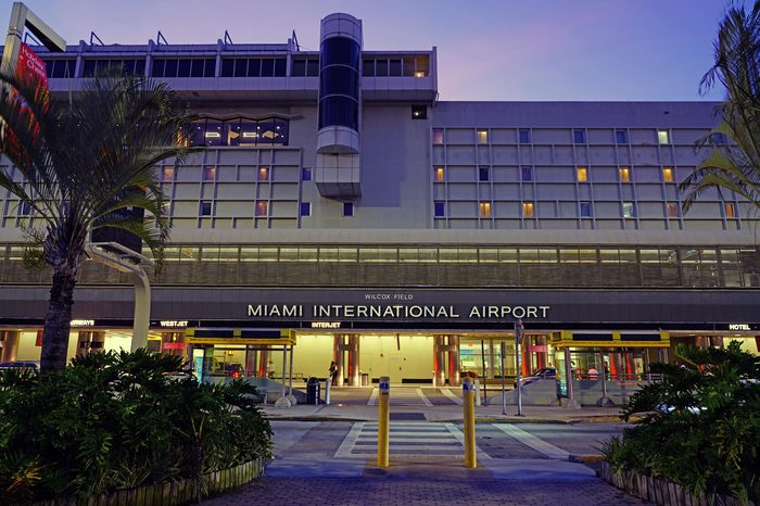 MIAMI, FL -3 JAN 2019- View of the Miami International Airport (MIA), formerly Wilcox Field.
