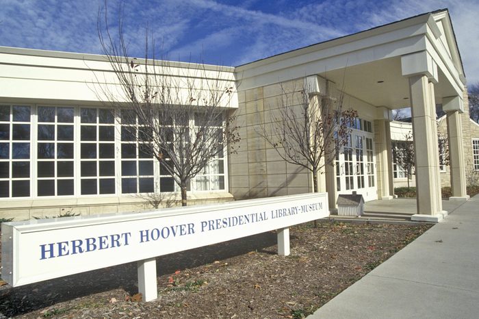 Herbert Hoover Presidential Library Museum, West Branch, Iowa