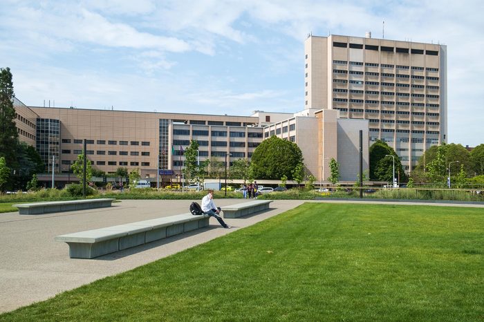 Seattle, WA, USA June 08, 2016: University of Washington Medical Center hospital