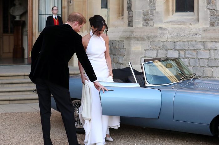 The wedding of Prince Harry and Meghan Markle, Open-top car, Windsor, Berkshire, UK - 19 May 2018