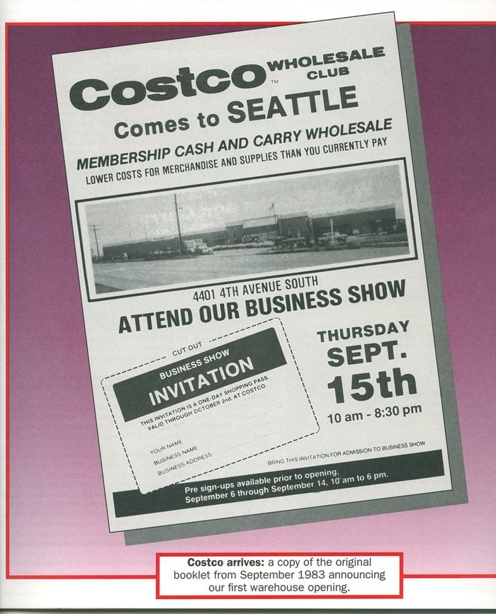 Costco Opening Flyer