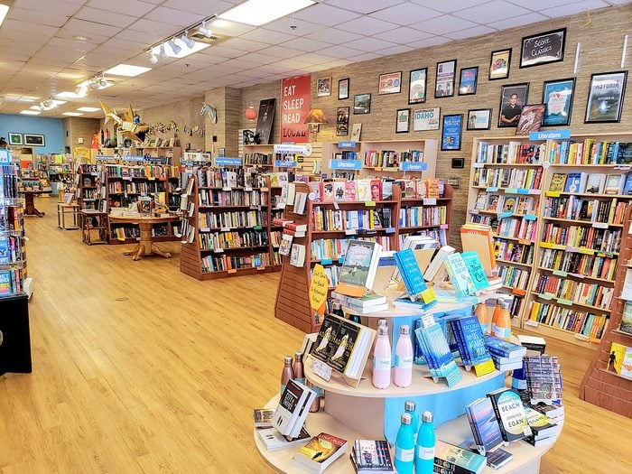 resicovered books bookstore Idaho