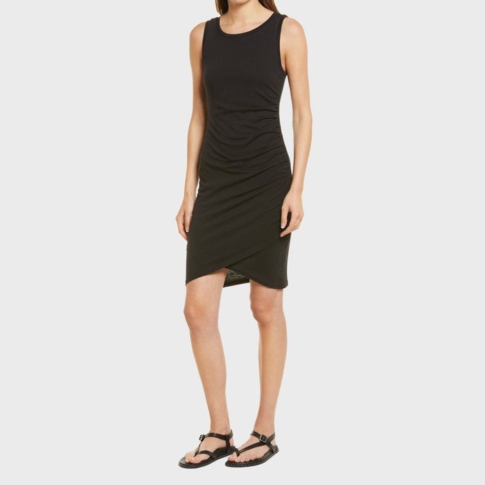 Ruched Side Sleeveless Dress 