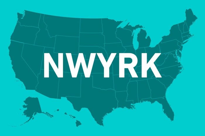 states without vowels new york