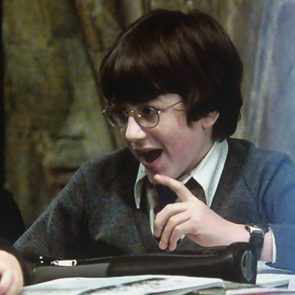 DANIEL RADCLIFFE FILMING OF 'HARRY POTTER AND THE SORCERER'S STONE