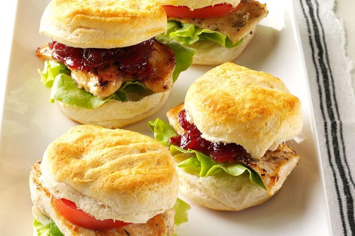 Mini Chicken & Biscuit Sandwiches