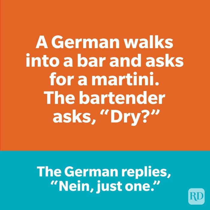 German Martini Clever Jokes