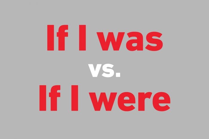 if i was vs if i were