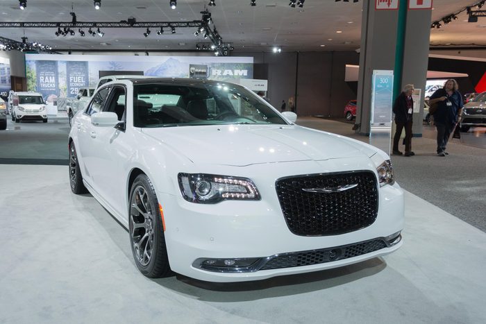 Los Angeles, USA - November 19, 2015: Chrysler 300 S on display during the 2015 Los Angeles Auto Show.