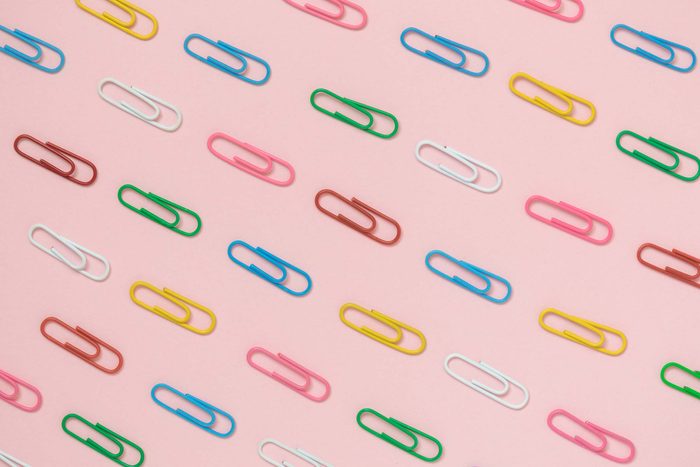paperclips pattern