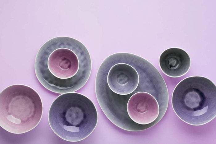 pottery purple