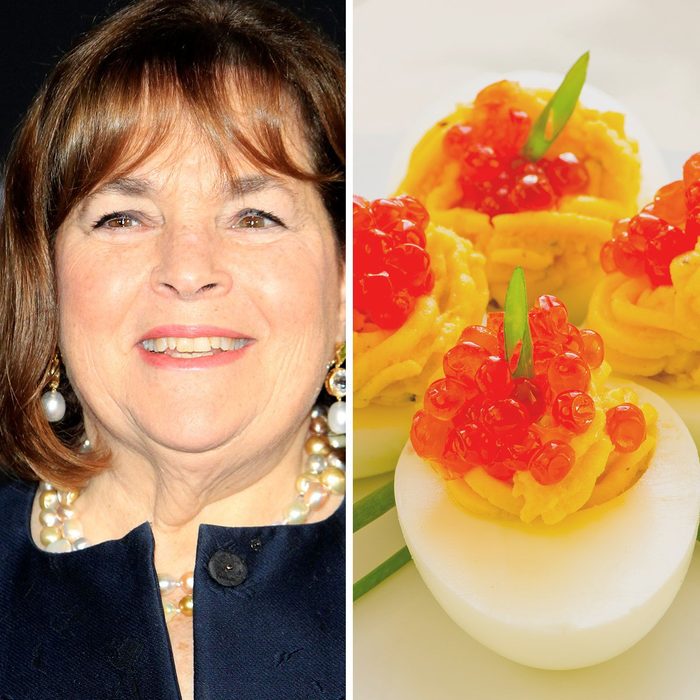 LOS ANGELES - NOV 29: Ina Garten at the "Mary Poppins Returns" Premiere at the El Capitan Theatre on November 29, 2018 in Los Angeles, CA; Shutterstock ID 1245232378; Job (TFH, TOH, RD, BNB, CWM, CM): TOH Deviled eggs with red caviar; Shutterstock ID 116142838; Job (TFH, TOH, RD, BNB, CWM, CM): TOH