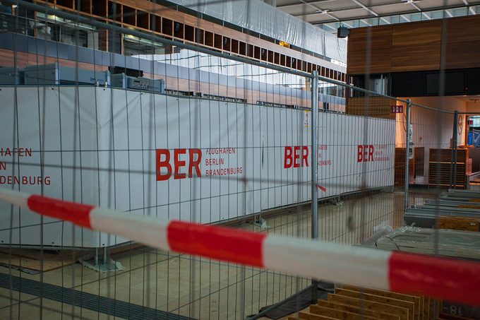 Construction Site of the future Berlin-Brandenburg Airport