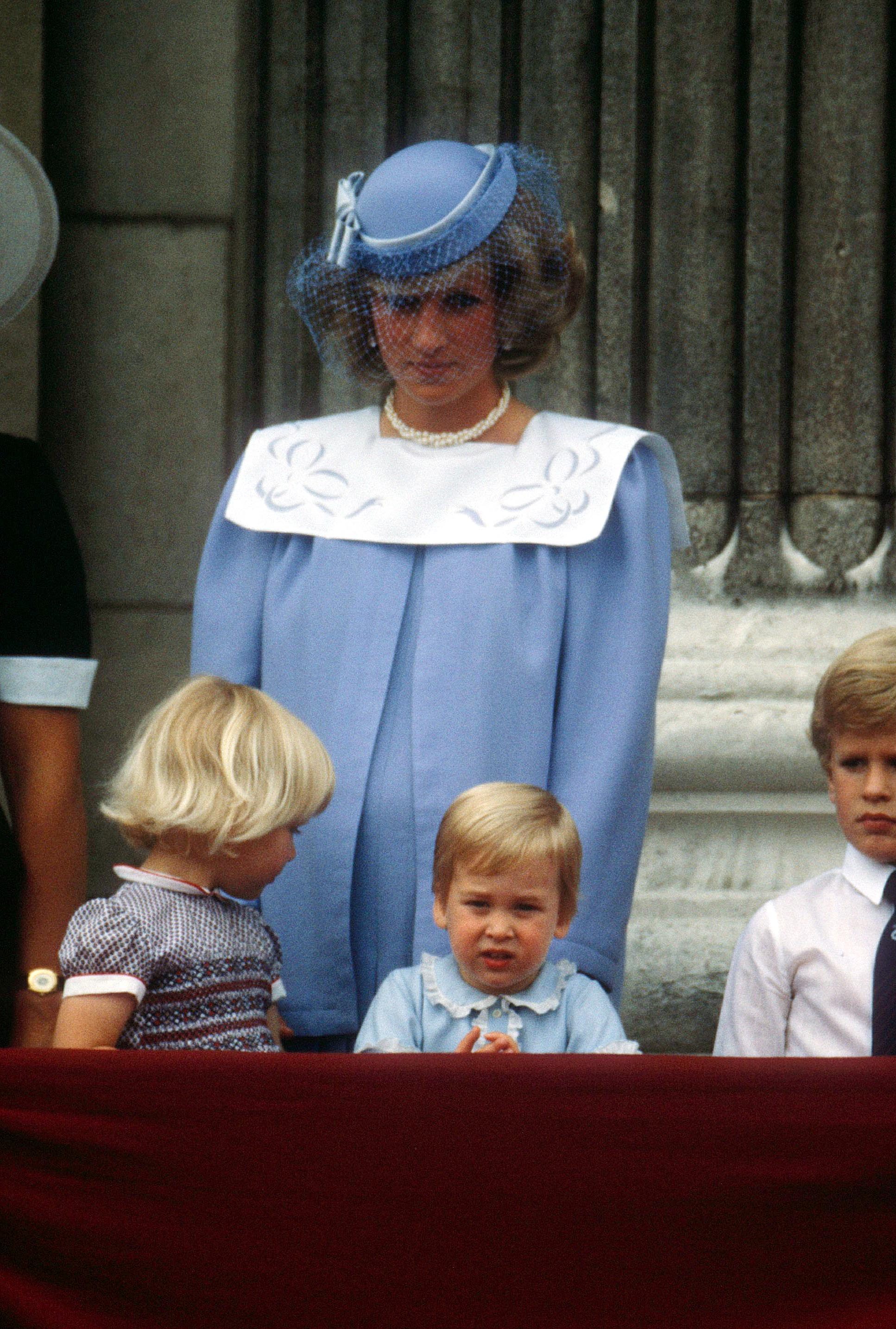 PRINCESS DIANA, PRINCE WILLIAM Trooping of the Colour, London, Britain - 1984
