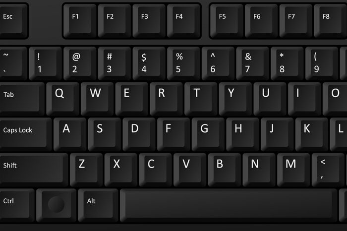 vector black pc keyboard, keyboard is very useful tool for personal computer, it is necessary to write words