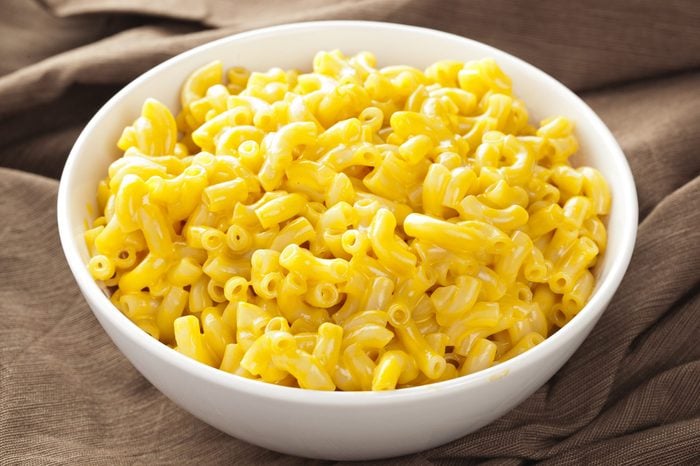 Homemade Macaroni and Cheese in a bowl