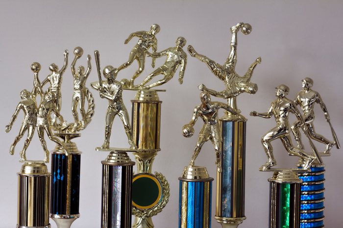 Multiple Sports Trophies