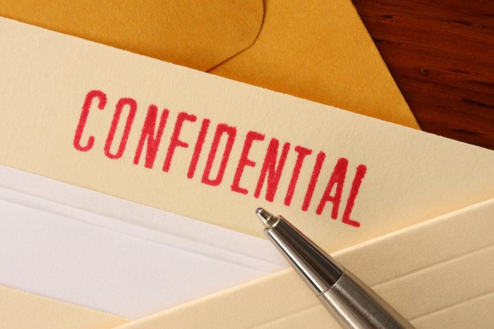 confidential contents