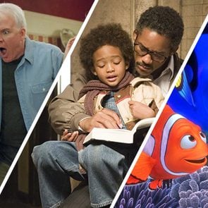 collage of movies for fathers and children