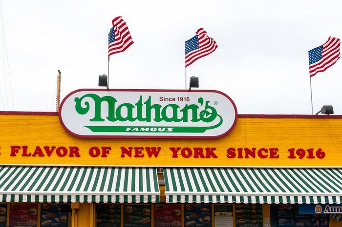 nathan's hot dogs