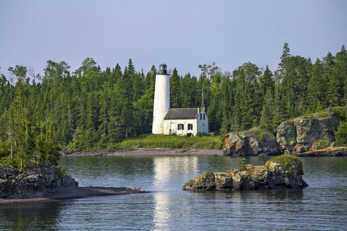 Rock Harbor Lighthouse Isle Royale National Park, Michigan