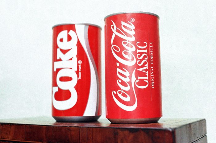 new coke cans