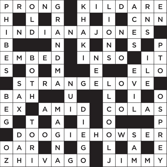 doctor themed crossword puzzle