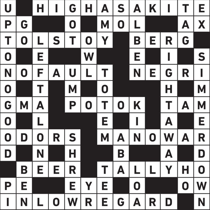 location themed crossword puzzle