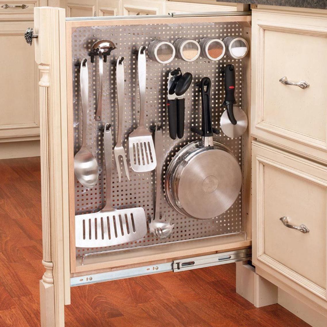Household hints vertical kitchen cabinet storage