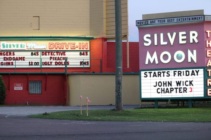 The Silver Moon Drive-In Theatre