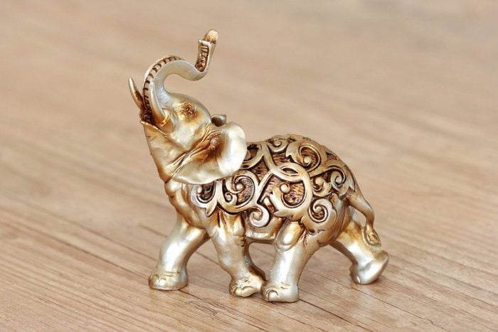 Statue Of Hindu Elephant Golden