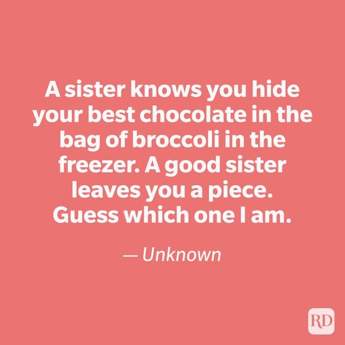 55 Best Sister Quotes to Share in 2022: Funny Sister Quotes