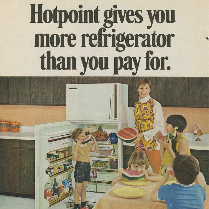 Hotpoint Refrigerator ad