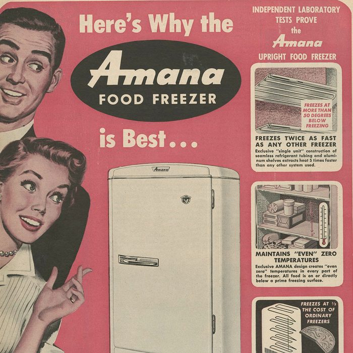 Amana Food Freezer ad