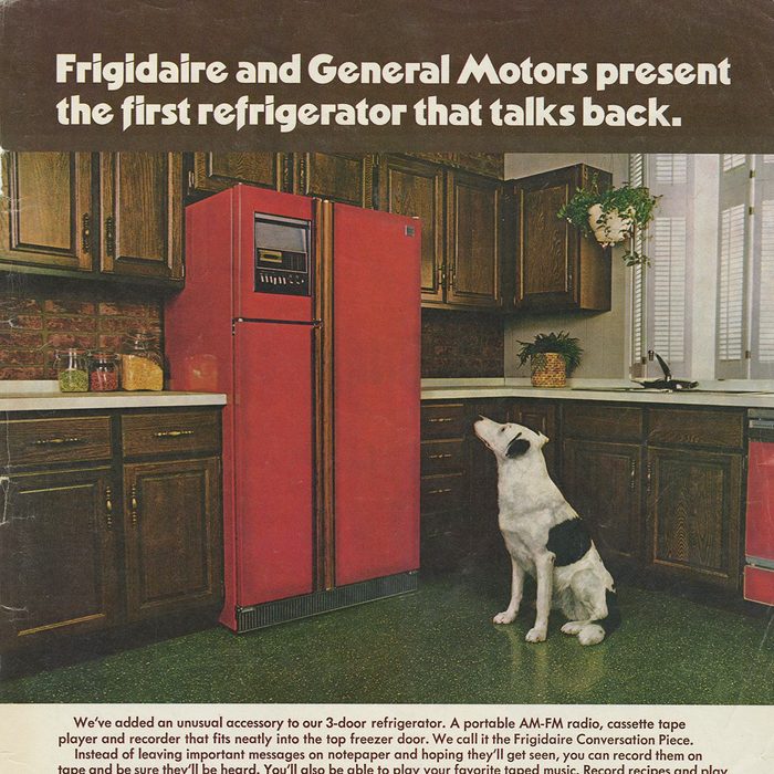 Frigidaire/General Motors Refrigerator ad